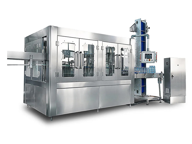 PET Plastic Bottle Water Bottling Filling Labeling Packing Machine 3-in-1