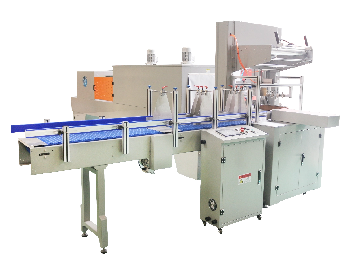 Automatic PE Film Shrink Wrapping Machine